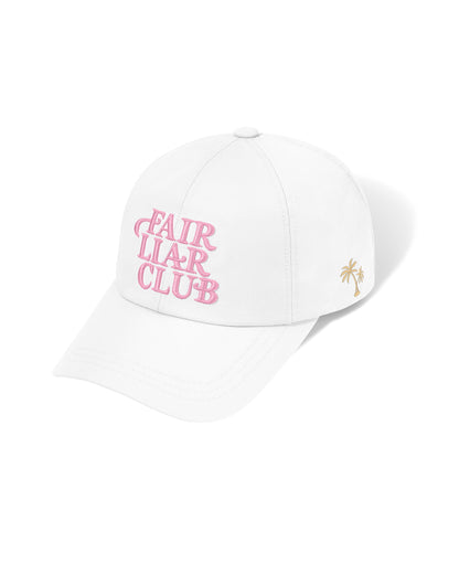 FLC CLUB COTTON CAP - White