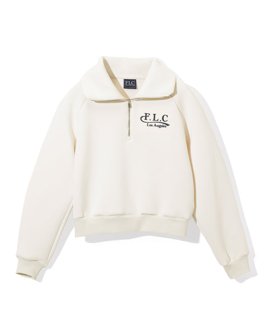 FLC QUARTER ZIP PULLOVER - Cream