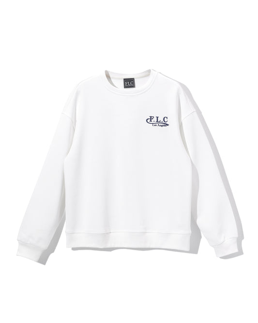 FLC ESSENTIAL CREWNECK SWEATSHIRTS - White