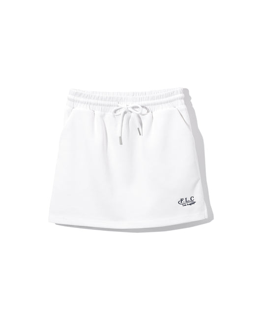 FLC SIGNATURE SWEATSKIRT - White