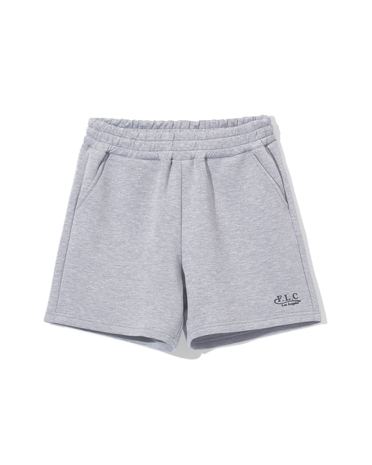 FLC ESSENTIAL  GYM SHORTS - Melange Grey