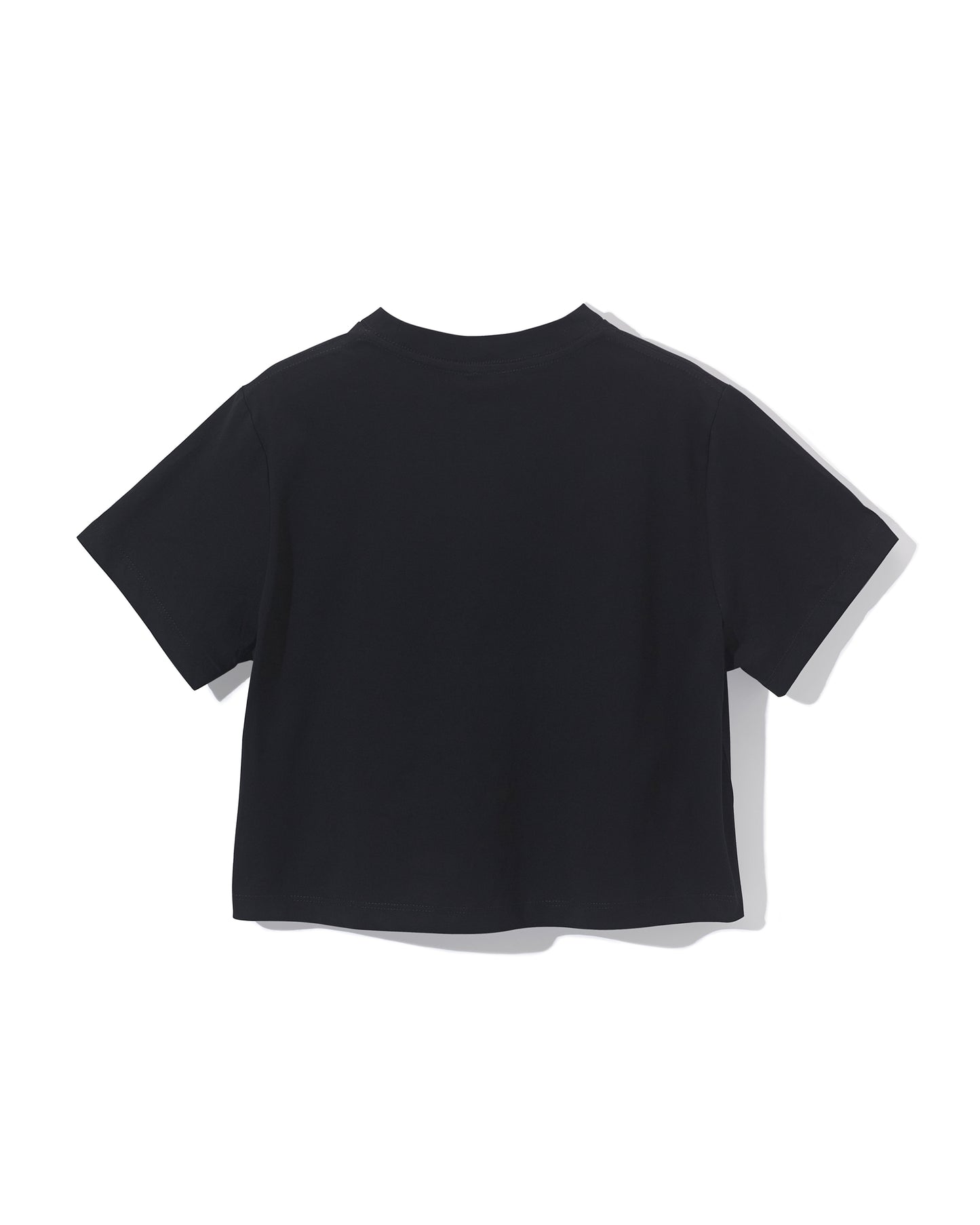 FAIRLIAR CLIB THE PICKLEBALL CROPPED T-SHIRT- Black