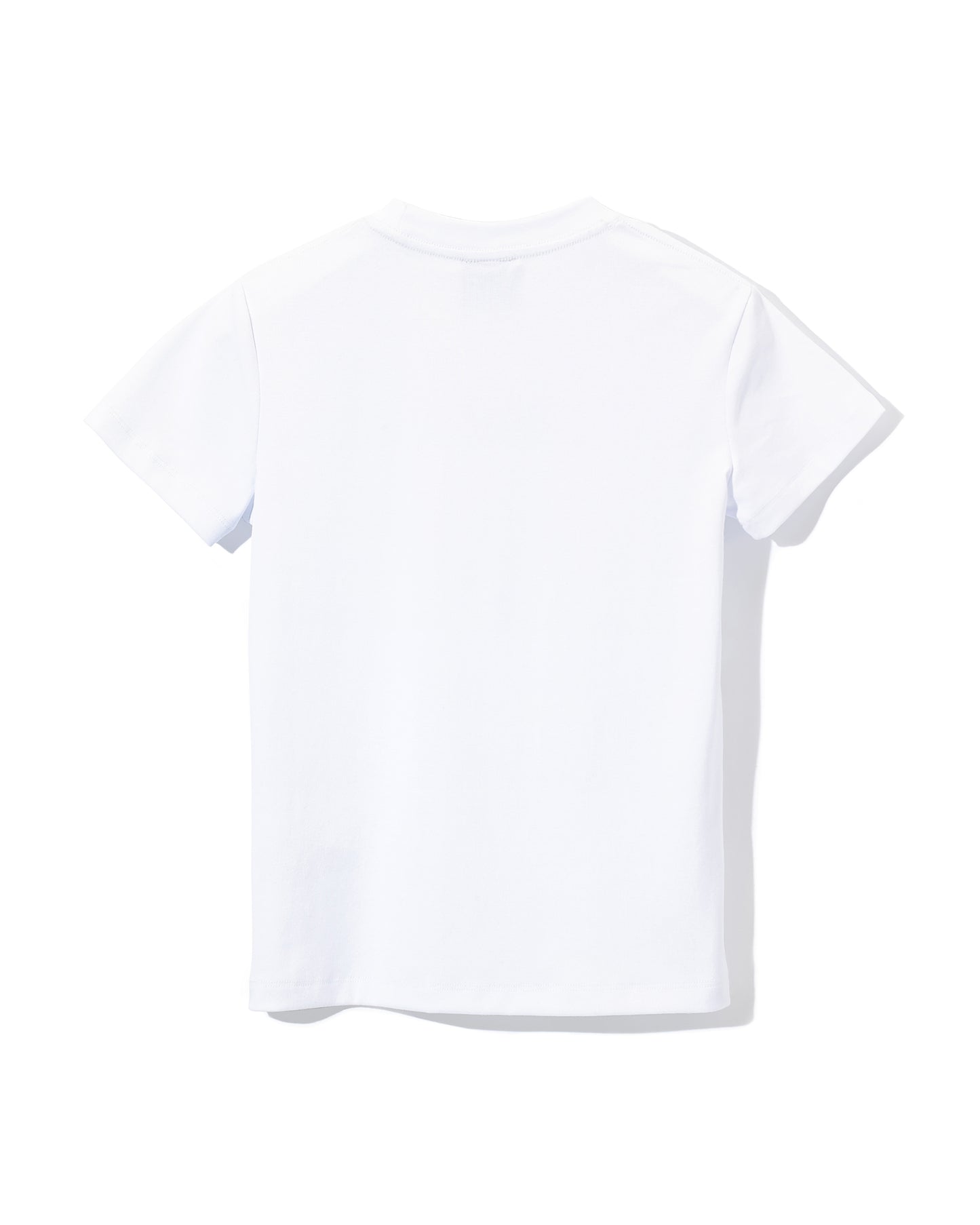 SIMPLE LOGO SLIM T-SHIRT- White