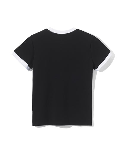 PICKLEBALL SLIM T-SHIRT - Black