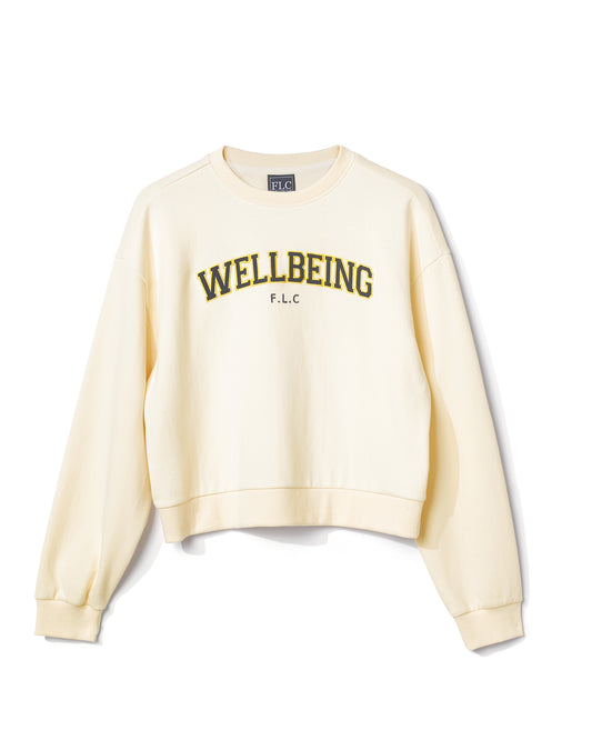 FLC Edw Cropped Sweatshirts- Yellow