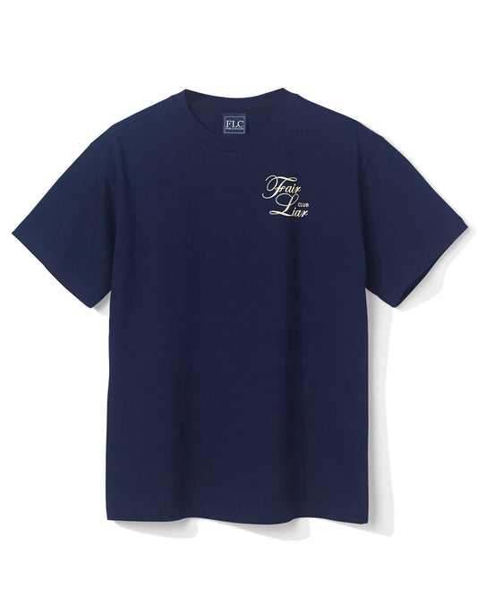 FLC Oversized Star T-shirts- Navy