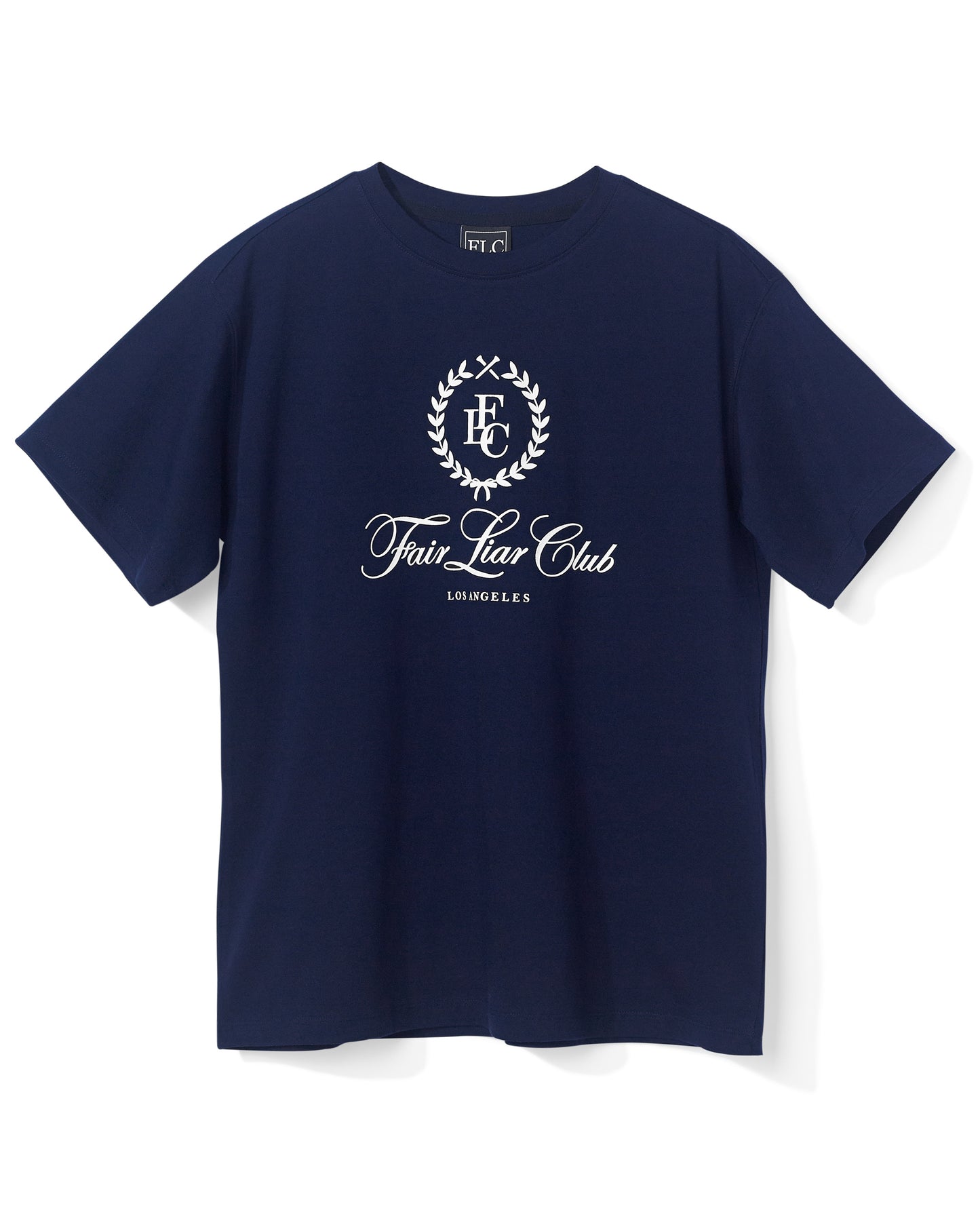 FLC Oversized LA T-shirts- Navy