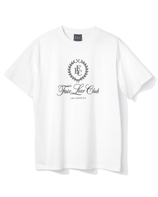 FLC Oversized LA T-shirts- White