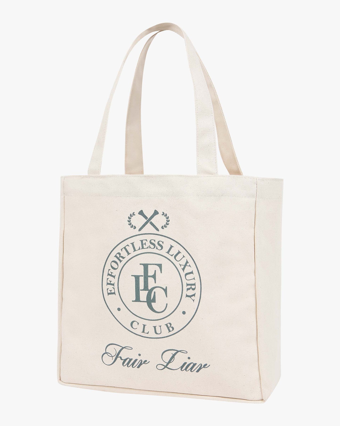 Effortlux Canvas Tote Bag - Beige