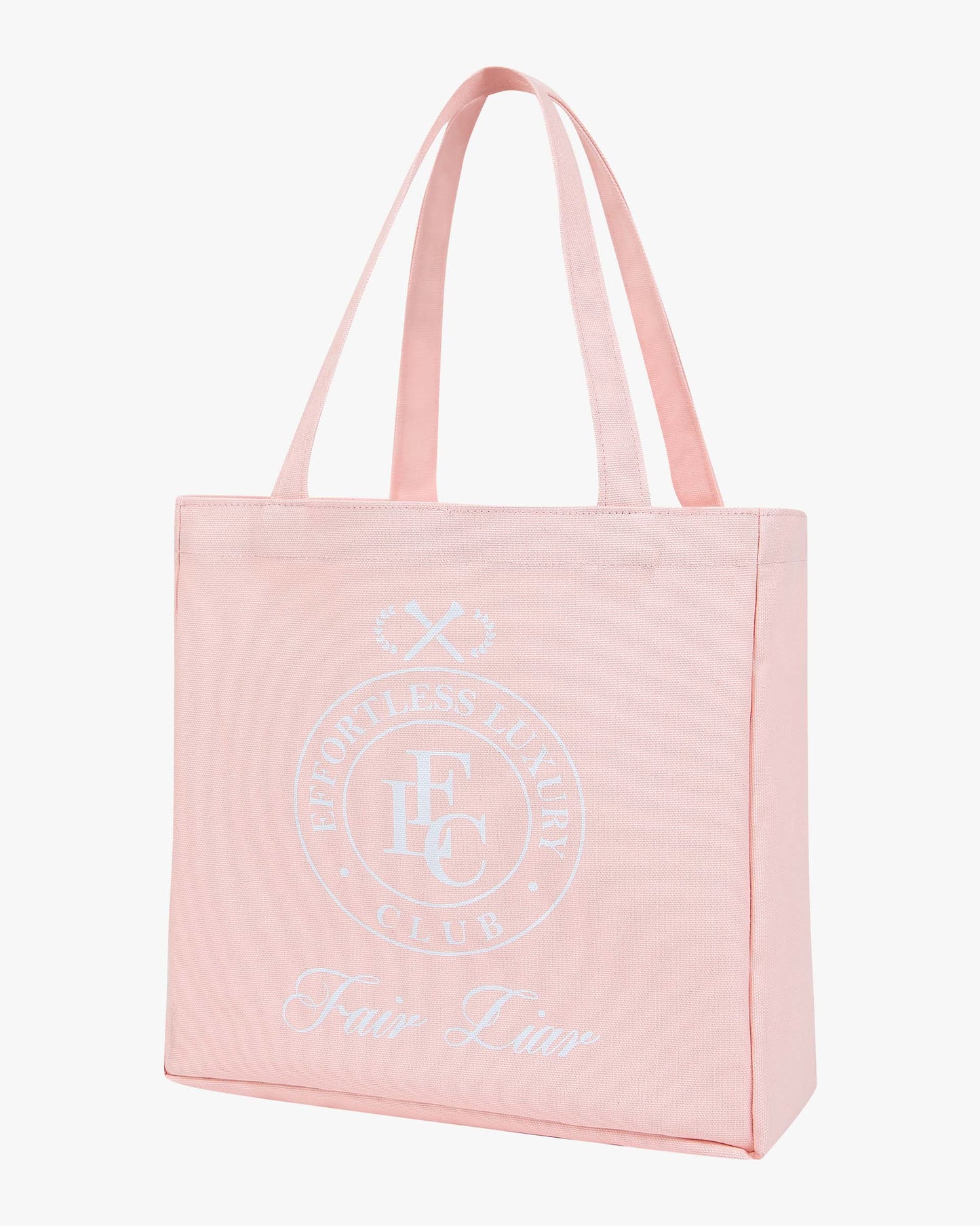 Effortlux Canvas Tote Bag - Pink