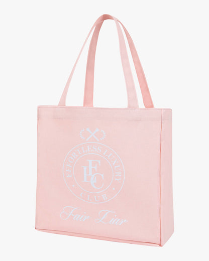 Effortlux Canvas Tote Bag - Pink