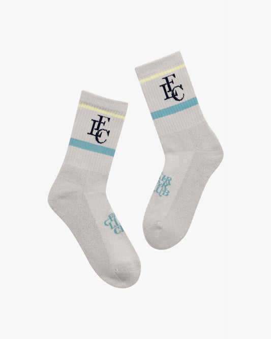 Club Stripe Socks - Beige